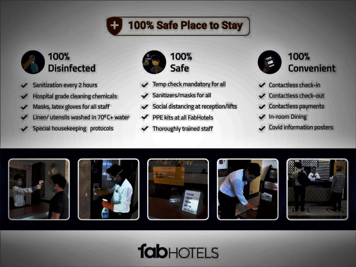 Fabhotel Damanis Ashok Nagar Udaipur Esterno foto